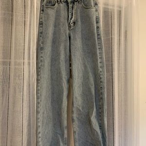 SHEIN High Waist Straight Jean